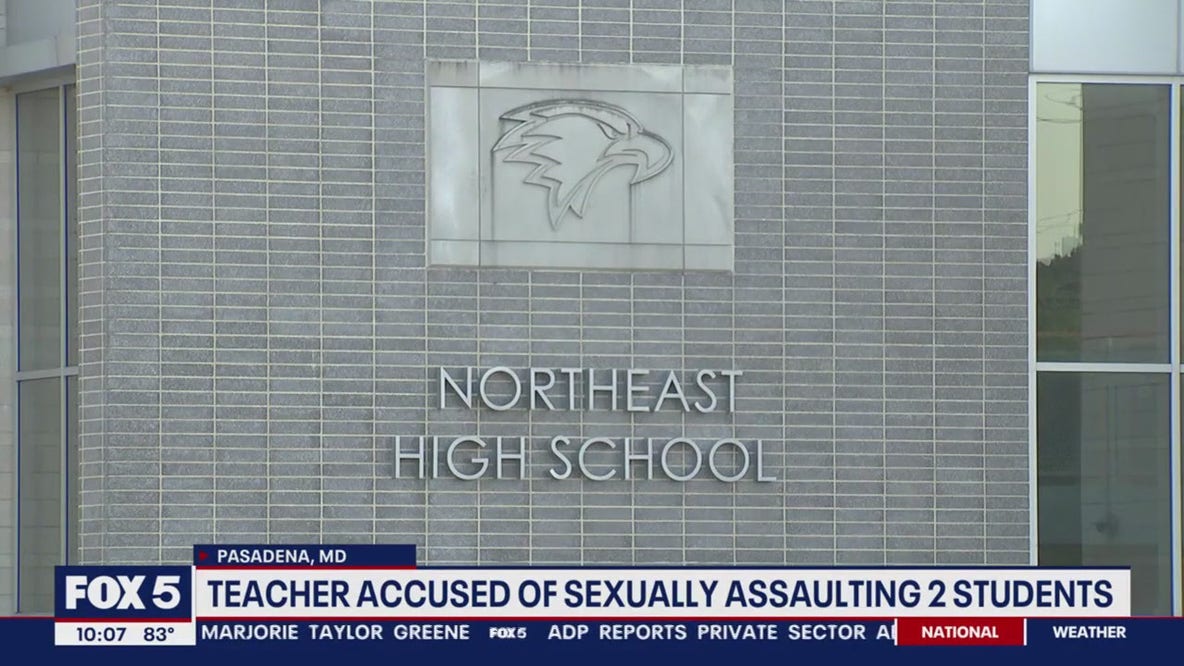 Anne Arundel County teacher accused of sexually assaulting 2 students